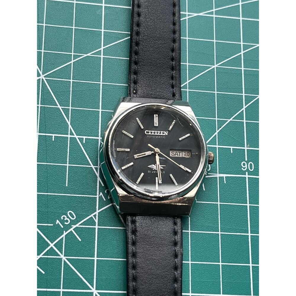 Citizen Eagle 7 Automatic Black Dial RUNNING!